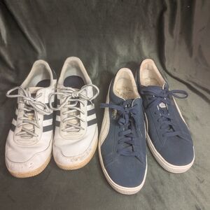 vintage Men’s Snickers. Lot Of 2.  Size 11. Adidas And Puma